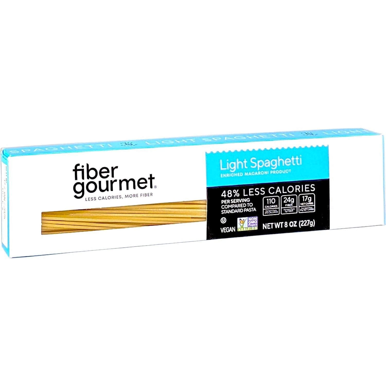 Fiber Gourmet High Fiber Low Calorie Pasta - Top Nutrition and Fitness