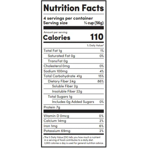 Fiber Gourmet High Fiber Low Calorie Pasta