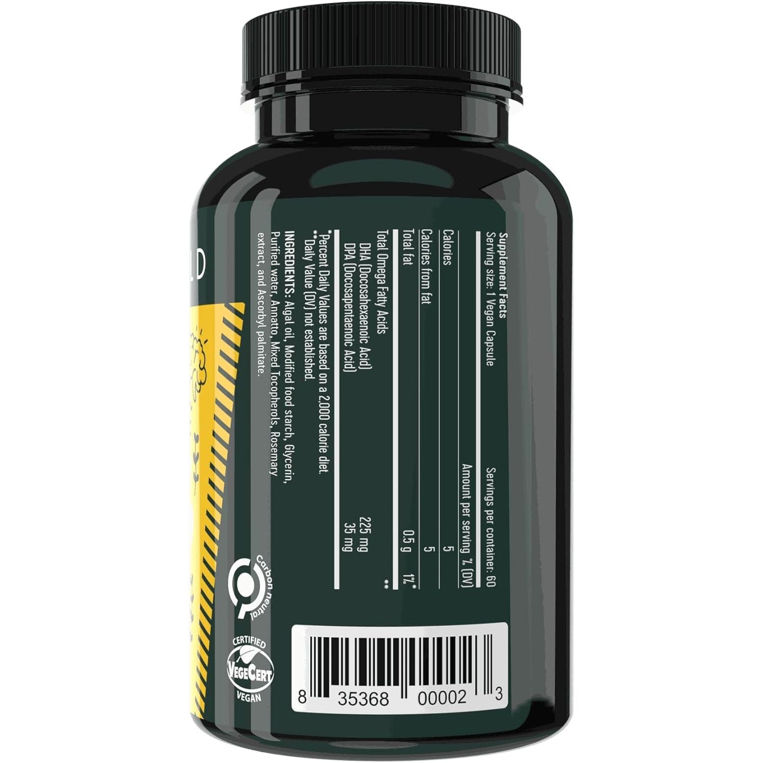 Freshfield VEGAN Omega-3 (60 Caps) - Top Nutrition and Fitness