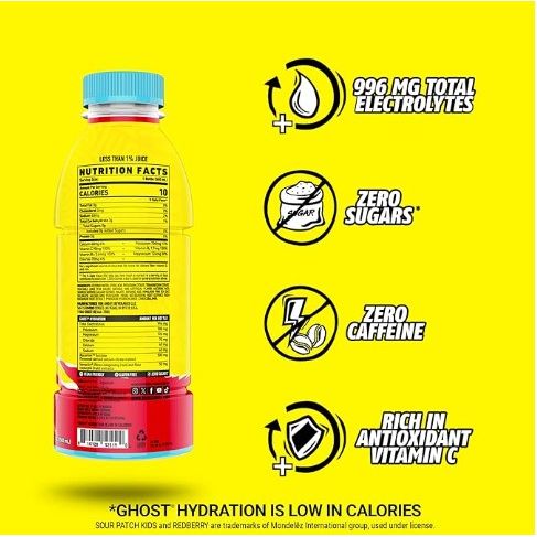 GHOST Hydration RTD (1 bottle) - Top Nutrition and Fitness