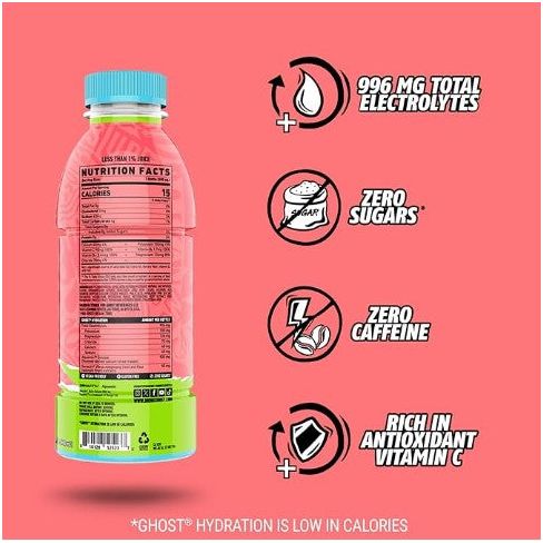 GHOST Hydration RTD (1 bottle) - Top Nutrition and Fitness