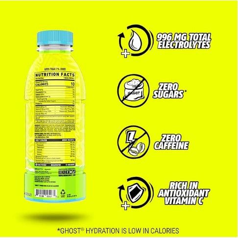 GHOST Hydration RTD (1 bottle) - Top Nutrition and Fitness
