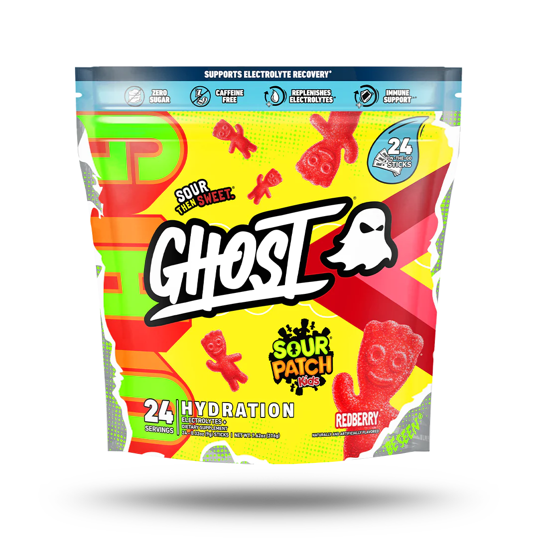 GHOST Hydration Sticks (24 Stick Packs) - Top Nutrition and Fitness