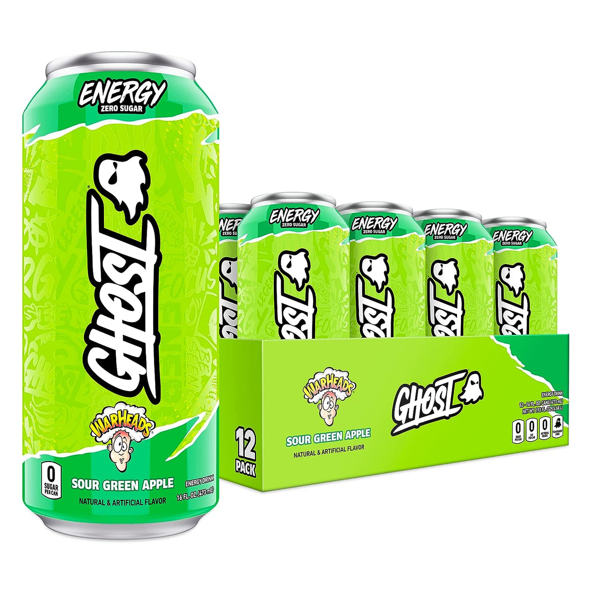 GHOST Energy Drink (1 case of 12 cans)