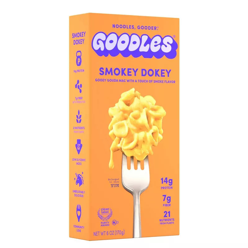Goodles Protein Mac N' Cheese (1 box) — Smokey Dokey
