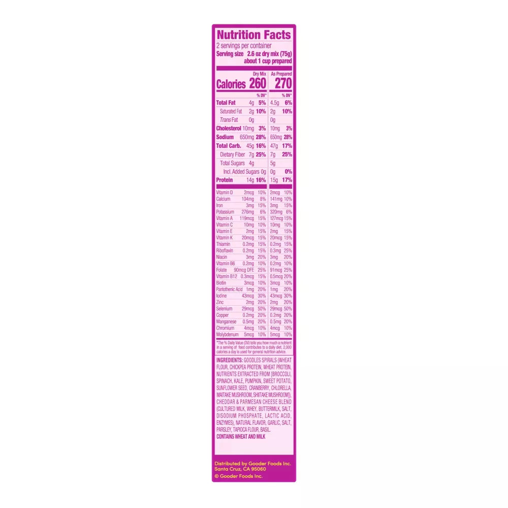 Goodles Protein Mac N' Cheese (1 box)