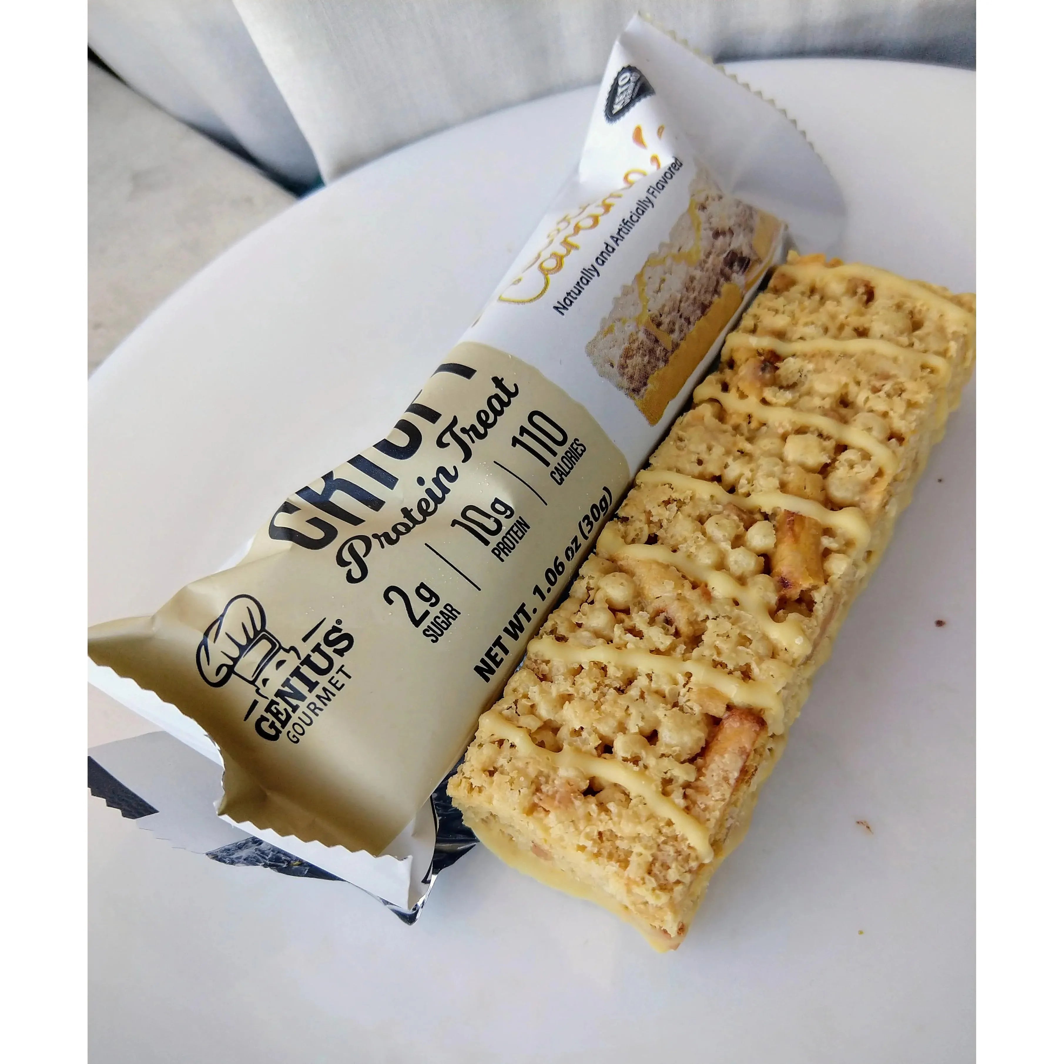 Genius Gourmet Crispy KETO Protein Bar (1 bar) - Top Nutrition and Fitness