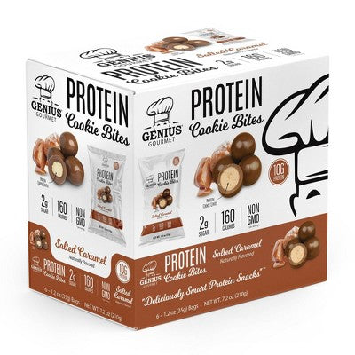 Genius Gourmet KETO GF Cookie Bites (Box of 6) - Top Nutrition and Fitness
