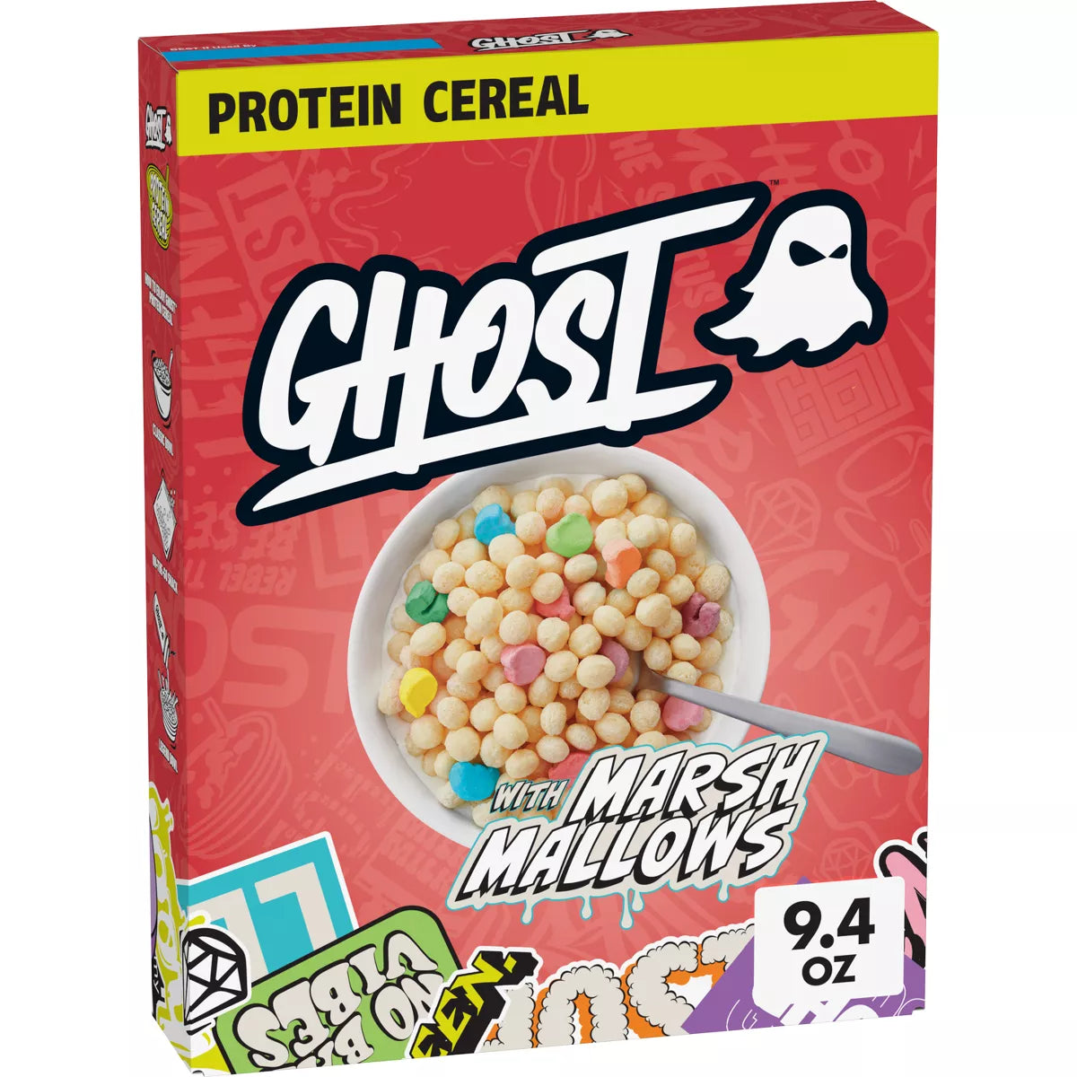 Ghost High Protein Cereal (1 box) - Top Nutrition and Fitness