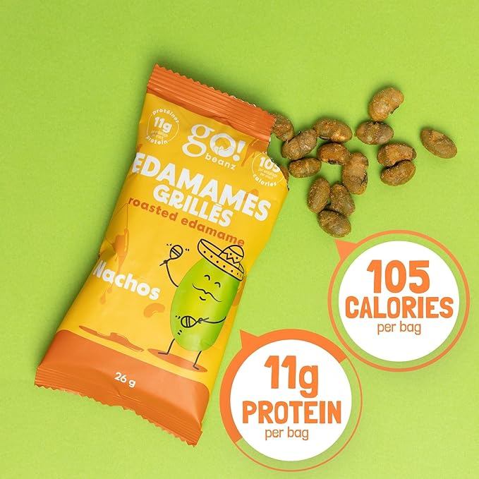 Go Beanz Vegan Protein Snacks (1 bag) - Top Nutrition and Fitness
