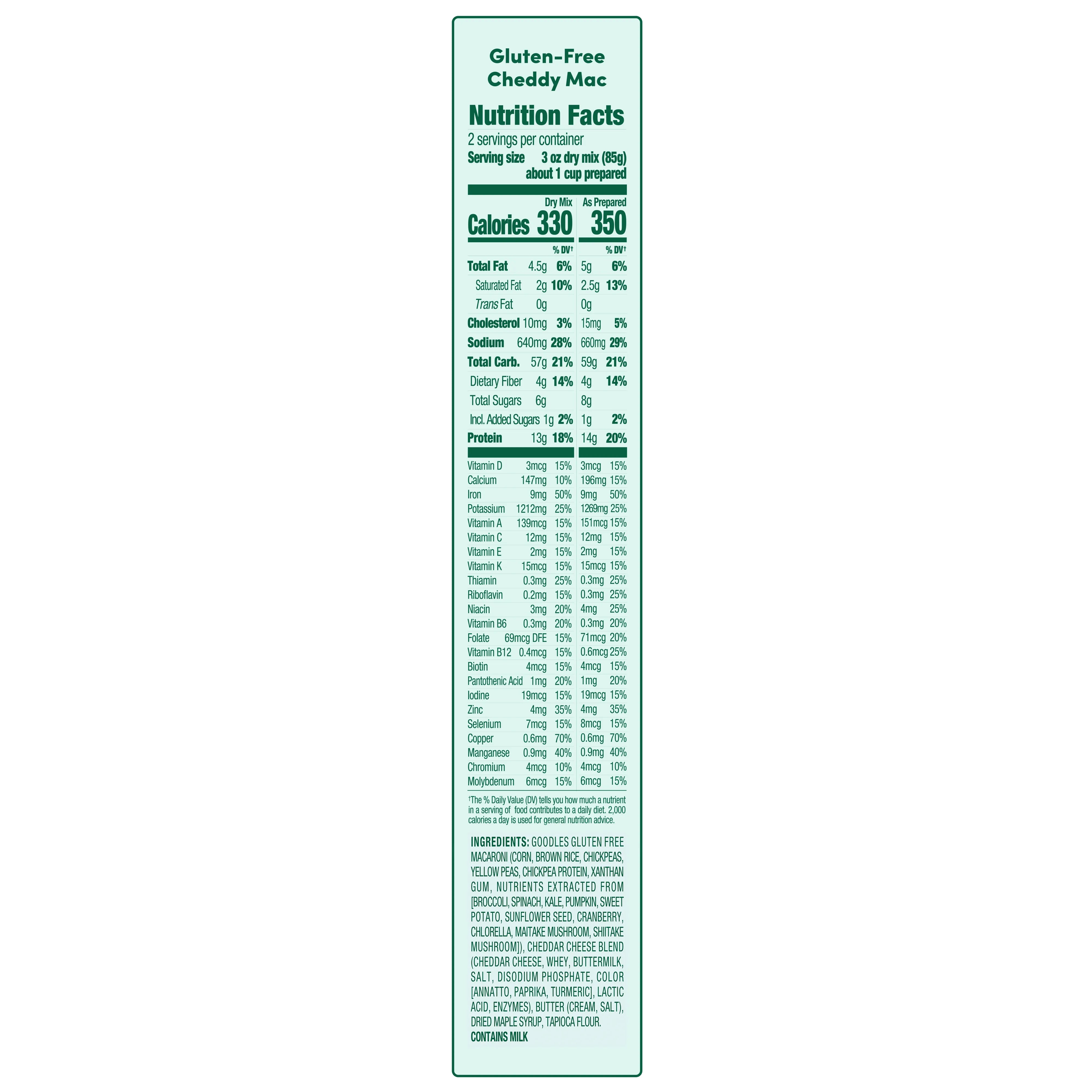 Goodles Protein Mac N' Cheese (1 box) — image 13