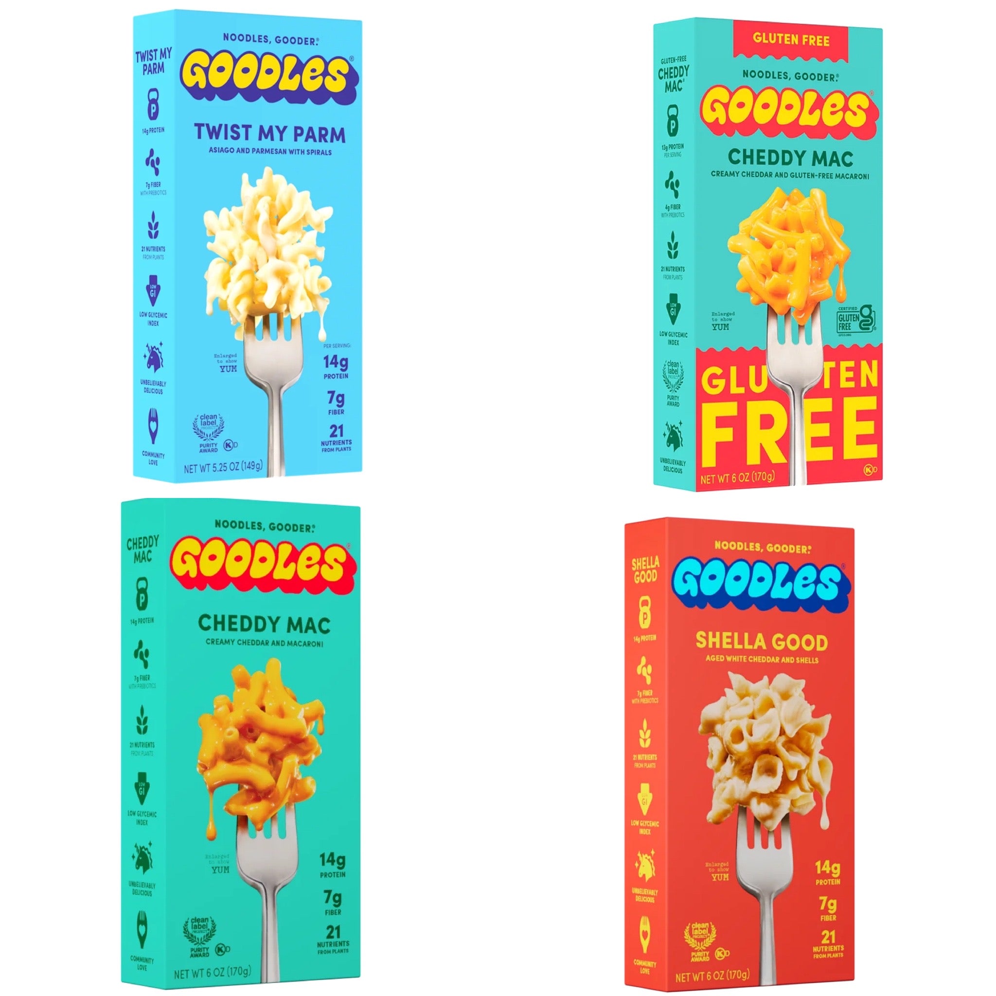 Goodles Protein Mac N' Cheese (1 box) - Top Nutrition and Fitness