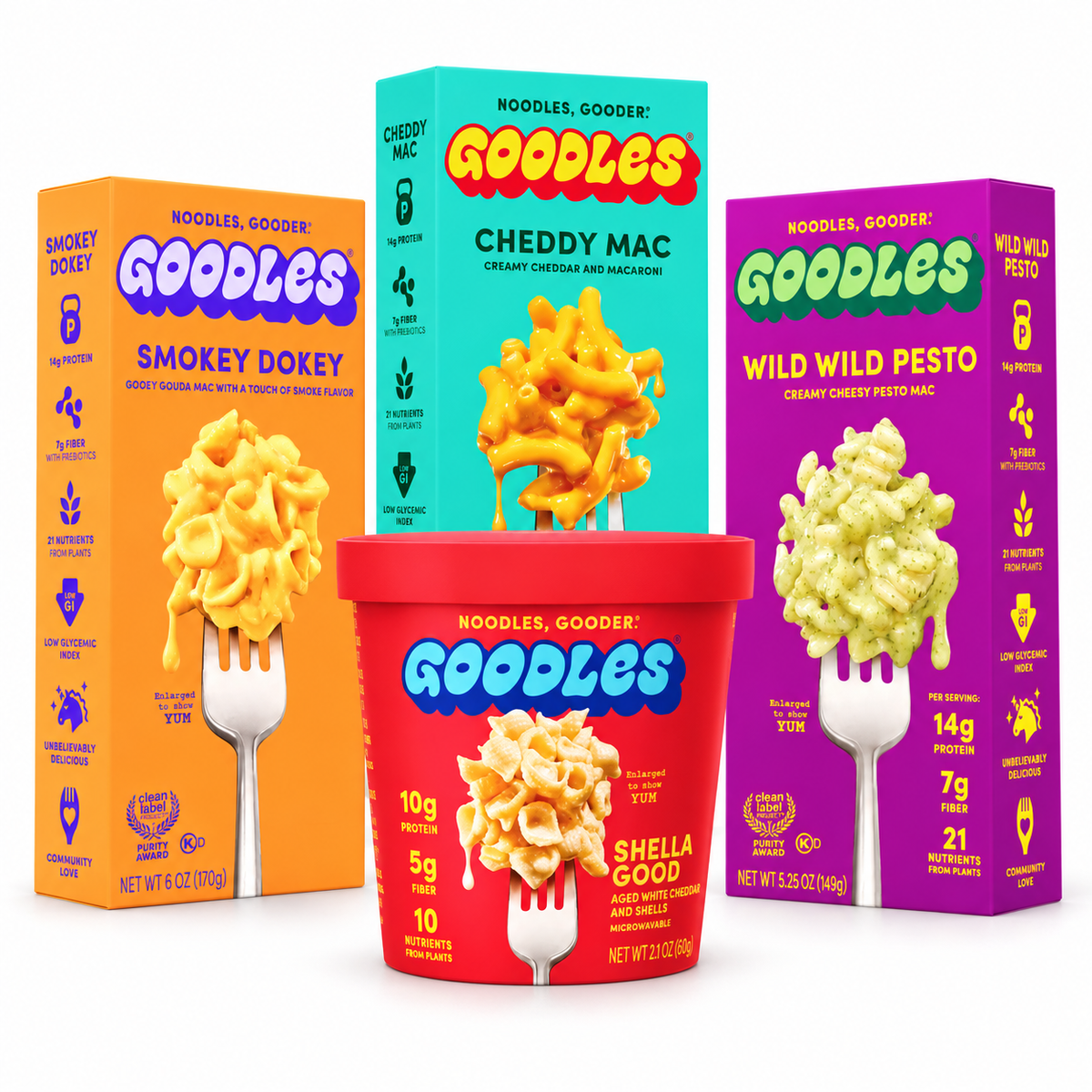 Goodles Protein Mac N' Cheese (1 box)