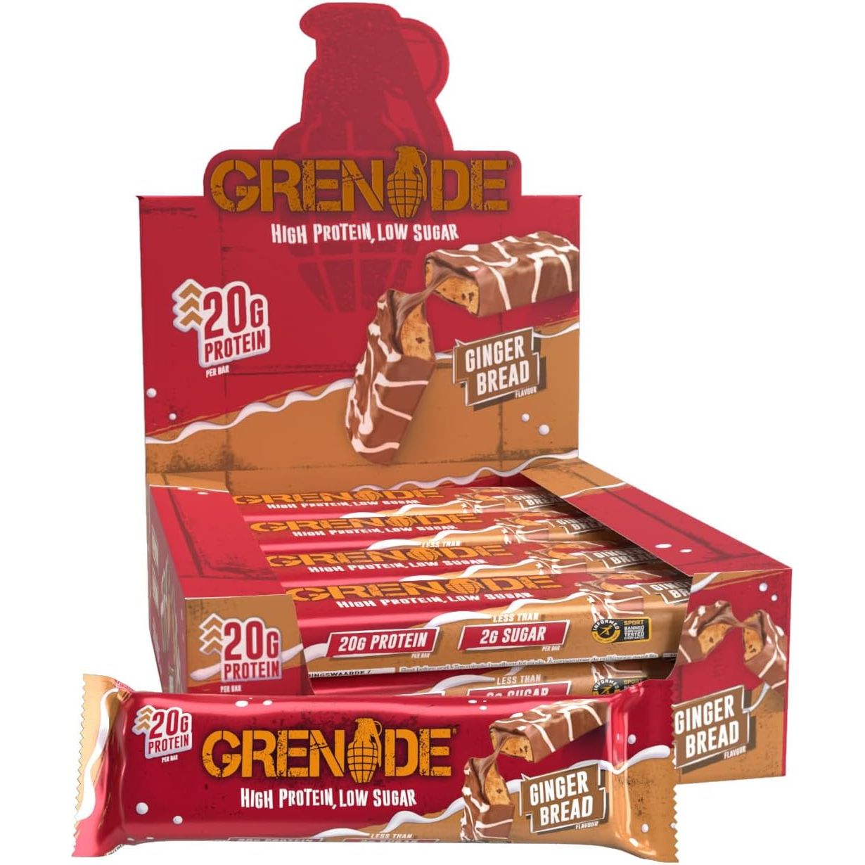 Grenade Carb Killa KETO Protein Bars (Box of 12) - Top Nutrition and Fitness Canada Jaffa Quake (Orange choc)-White Chocolate Salted Peanut-OREO (Official Collab)-OREO White (Official Collab)-Peanut Nutter