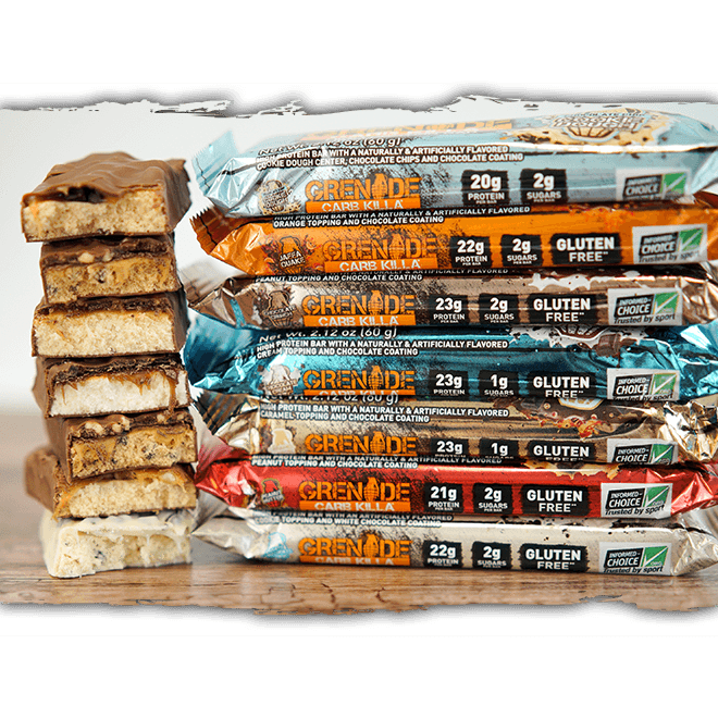 Grenade Carb Killa KETO Protein Bars (Box of 12) - Top Nutrition and Fitness Canada Jaffa Quake (Orange choc)-White Chocolate Salted Peanut-OREO (Official Collab)-OREO White (Official Collab)-Peanut Nutter