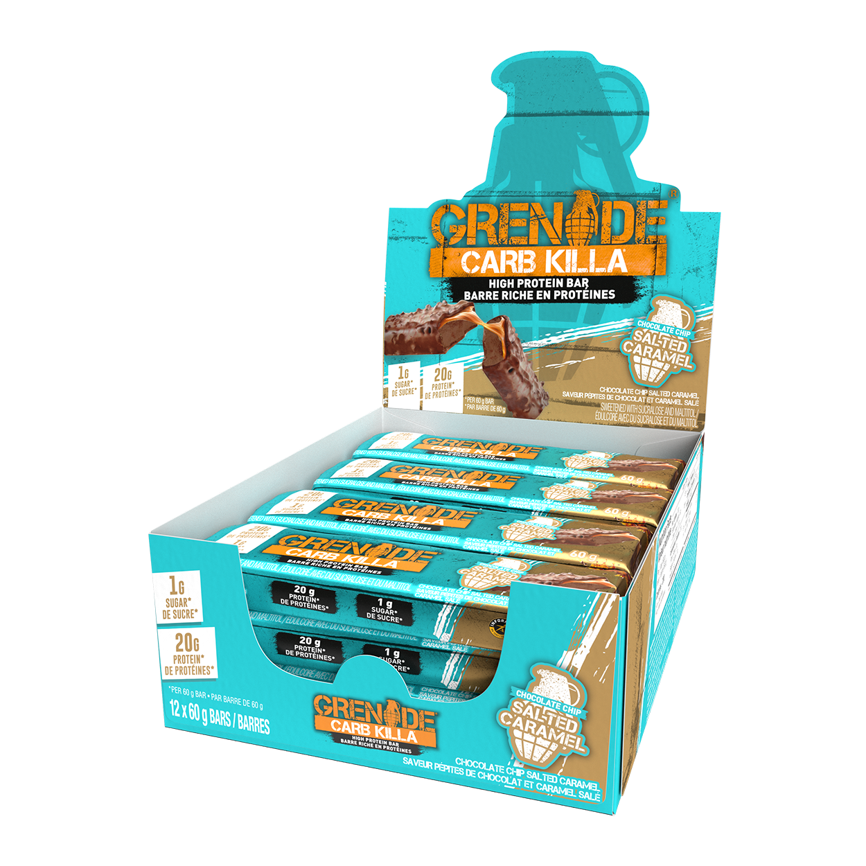 Grenade Carb Killa KETO Protein Bars (Box of 12) - Top Nutrition and Fitness