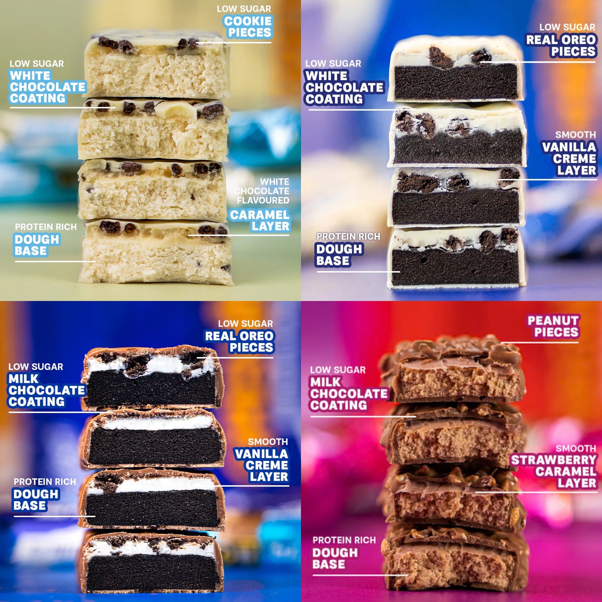 Grenade Carb Killa KETO Protein Bars (Box of 12) - Top Nutrition and Fitness Canada Jaffa Quake (Orange choc)-White Chocolate Salted Peanut-OREO (Official Collab)-OREO White (Official Collab)-Peanut Nutter