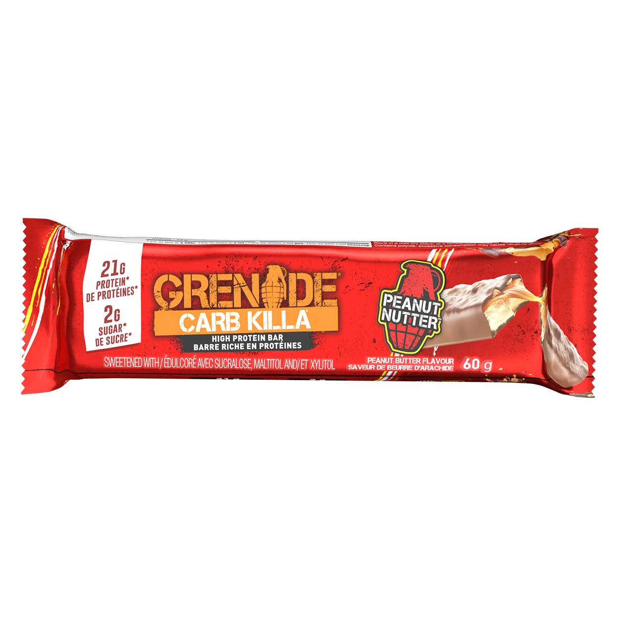 Grenade Carb Killa Keto Protein Bars (1 bar) - Top Nutrition and Fitness Canada White Chocolate Cookie (NOT Oreo please see below)-Dark Chocolate Mint-Fudge Brownie-Caramel Chaos-Peanut nutter