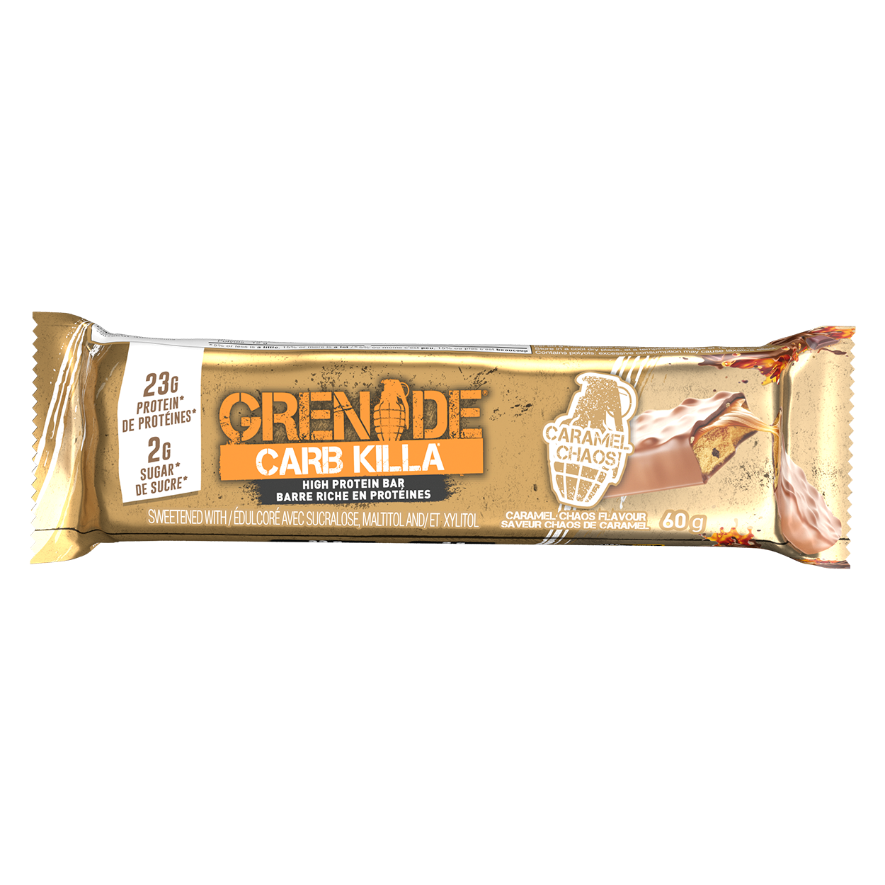 Grenade Carb Killa Keto Protein Bars (1 bar) - Top Nutrition and Fitness Canada White Chocolate Cookie (NOT Oreo please see below)-Dark Chocolate Mint-Fudge Brownie-Caramel Chaos-Peanut nutter