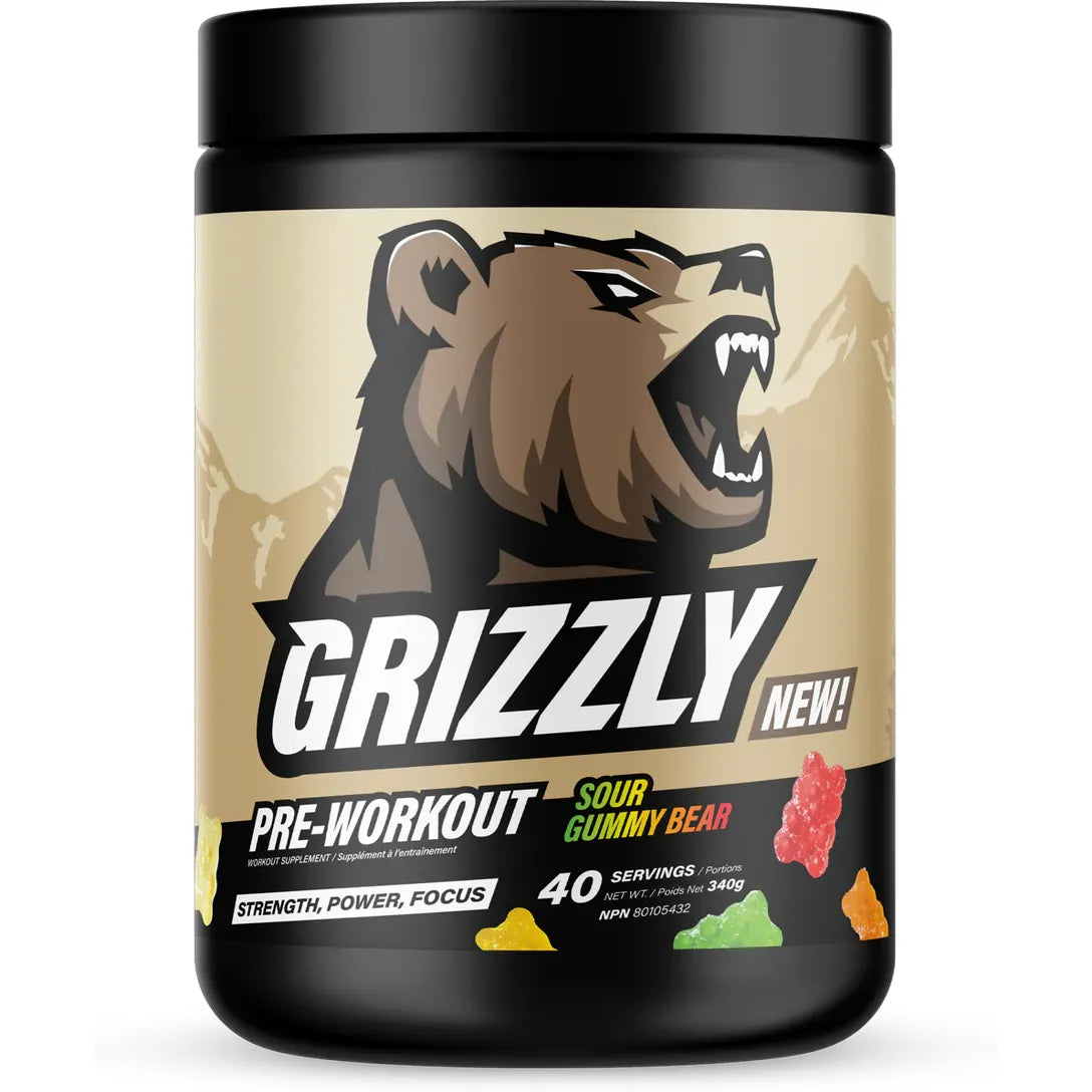 Grizzly Pre Workout (40 servings) - Top Nutrition and Fitness