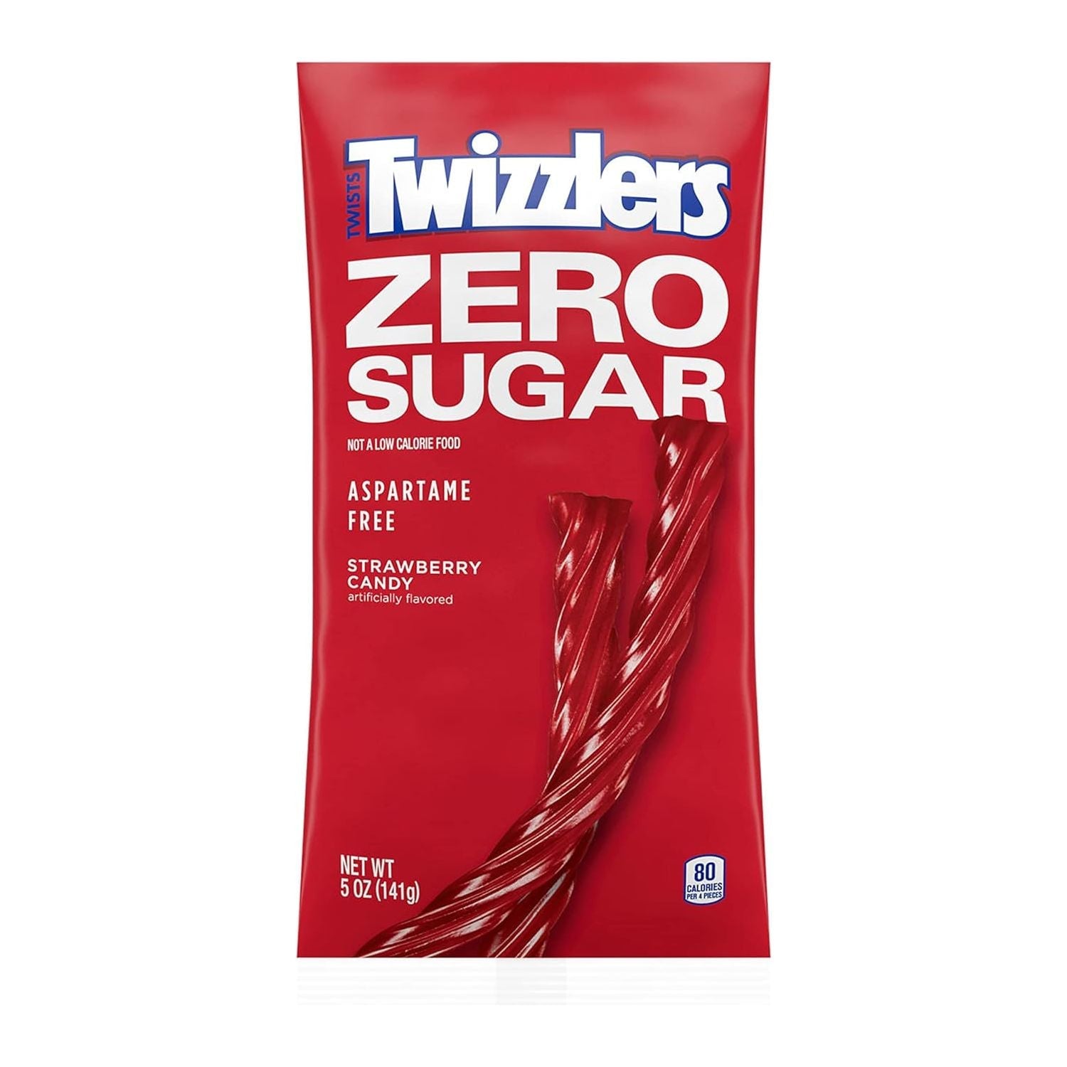 Hershey's Zero Sugar Strawberry Twizzlers (141g) - Top Nutrition and Fitness