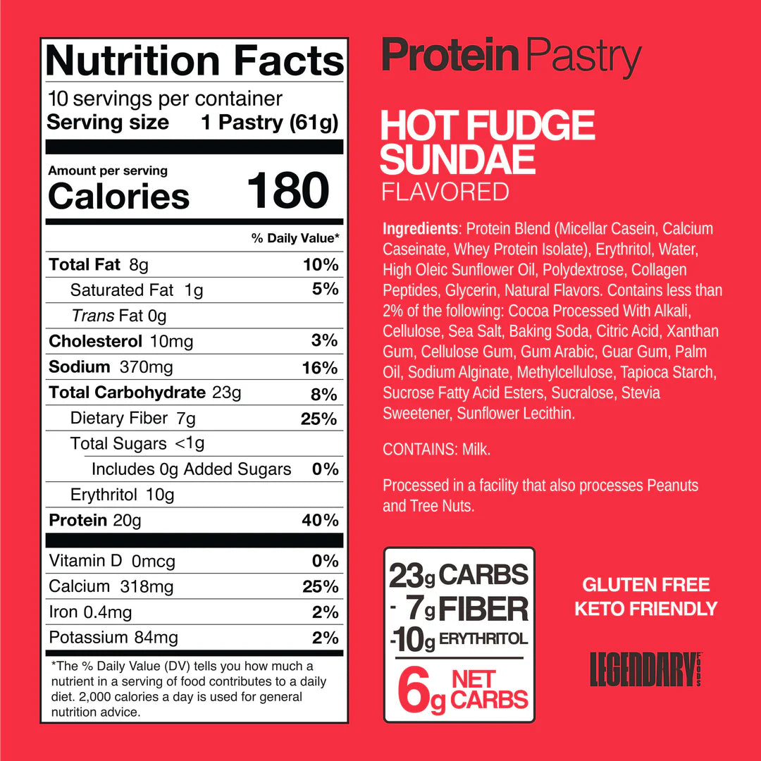 Legendary Foods GF Keto Protein Pastry (1 "poptart")