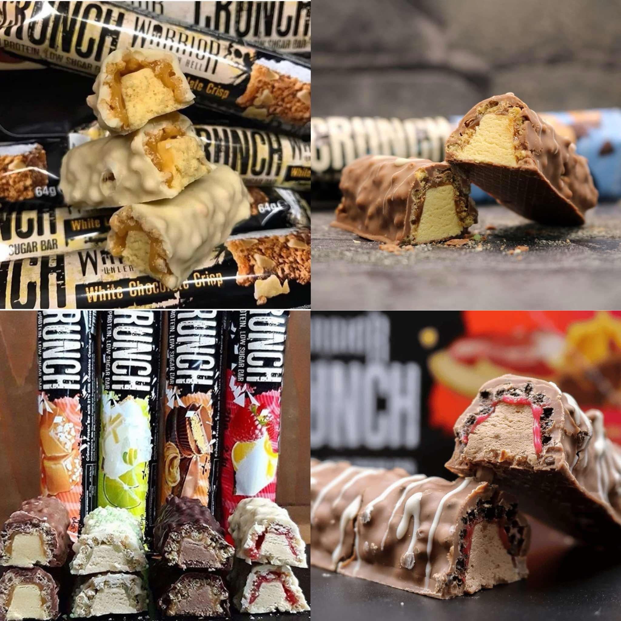 Warrior Crunch Low-Carb Protein Bar (1 Bar) - Top Nutrition and Fitness