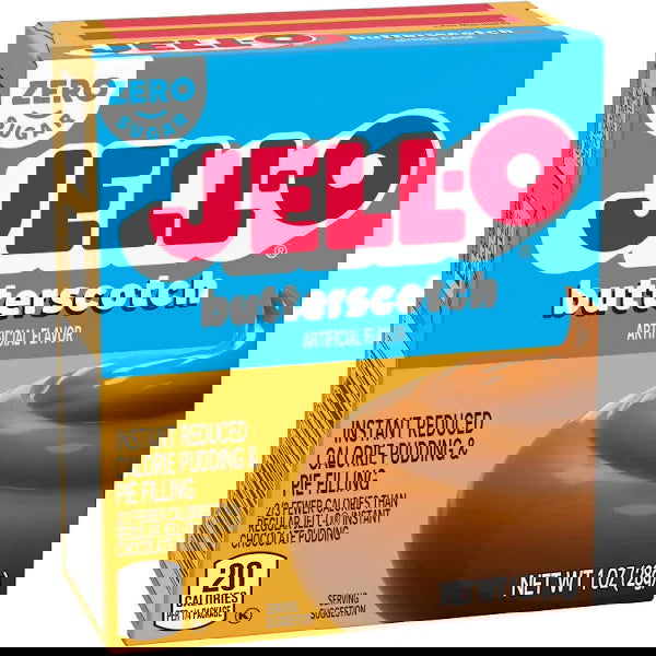 Jell-O Sugar Free Instant Pudding (28g) - Top Nutrition and Fitness