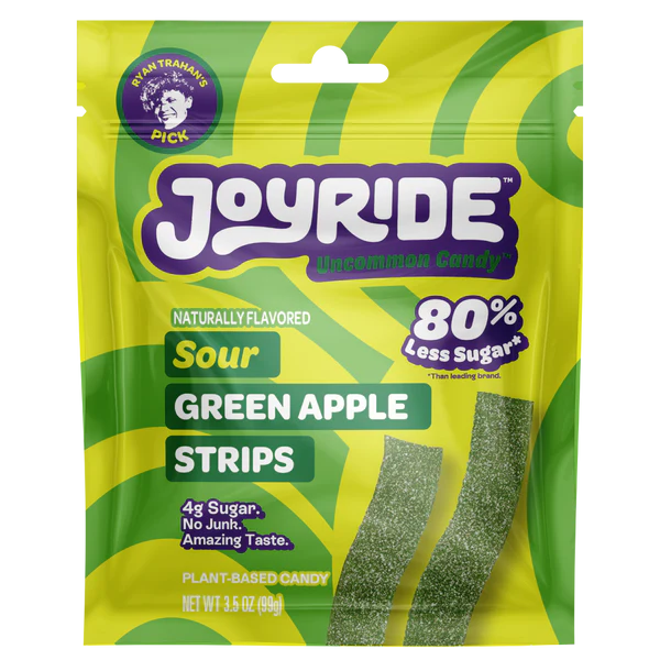 Joyride Low Sugar Sour Candy (3 servings bag) - Top Nutrition and Fitness