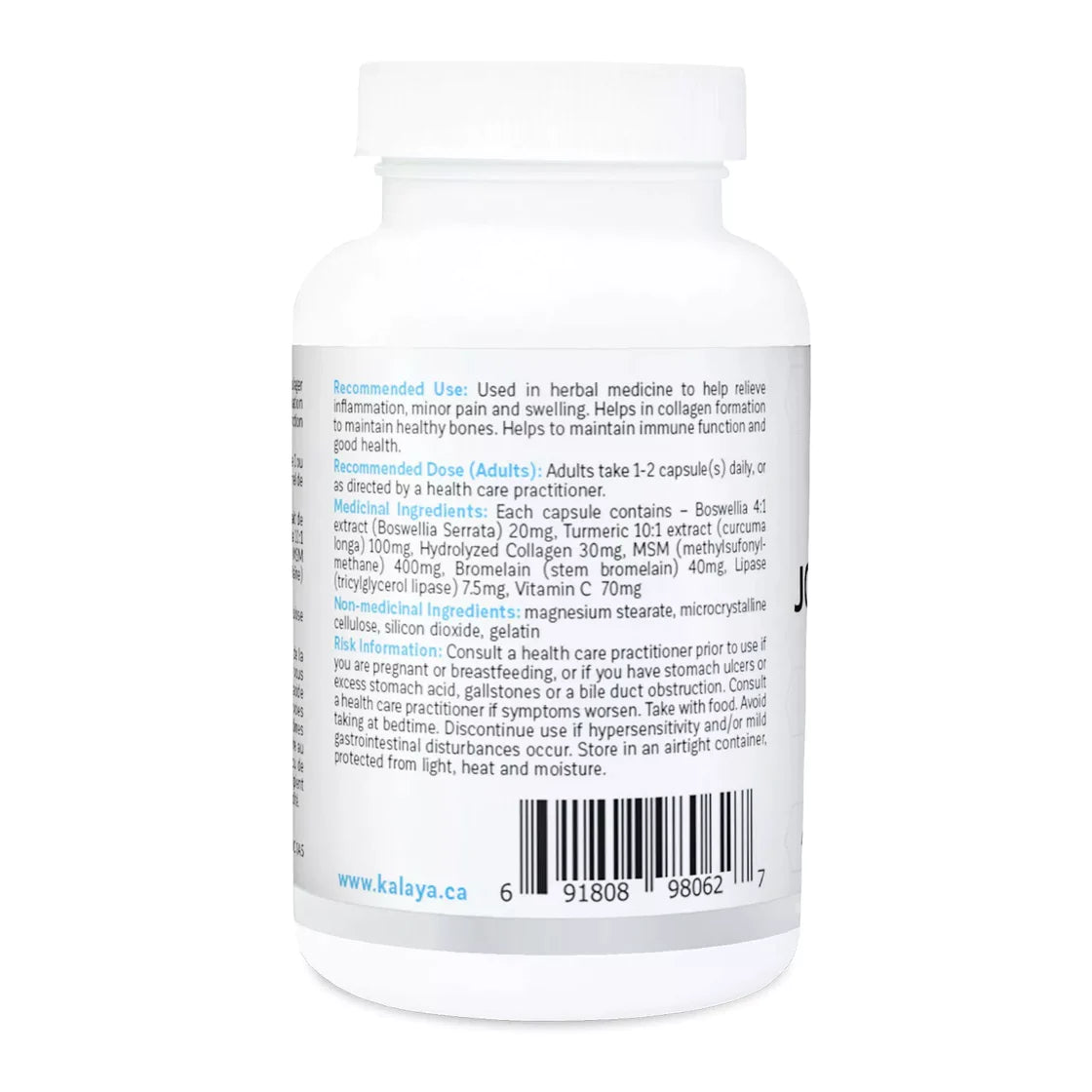 Kalaya 7x Joint & Muscle Anti-Inflammatory Support (60 capsules) - Top Nutrition and Fitness