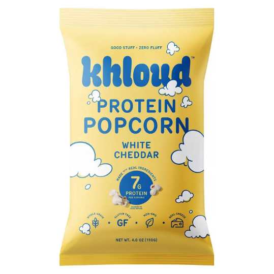 Khloud GF Protein Popcorn (4oz) - Top Nutrition and Fitness
