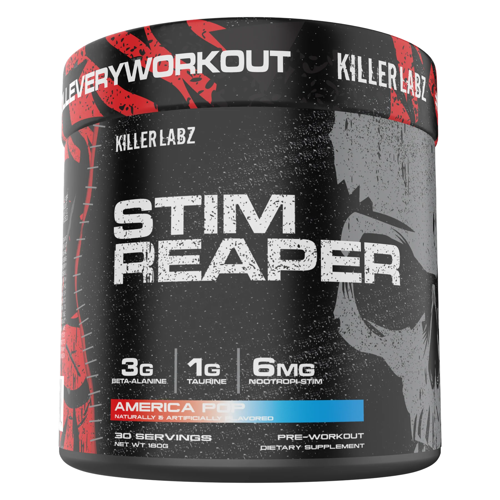 Killer Labz HIGH STIM Reaper Pre-Workout (30 servings) - Top Nutrition and Fitness