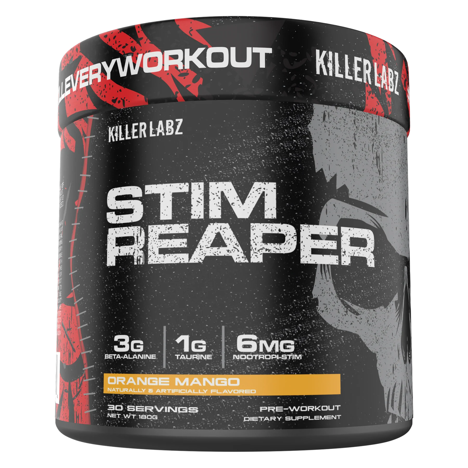 Killer Labz HIGH STIM Reaper Pre-Workout (30 servings) - Top Nutrition and Fitness