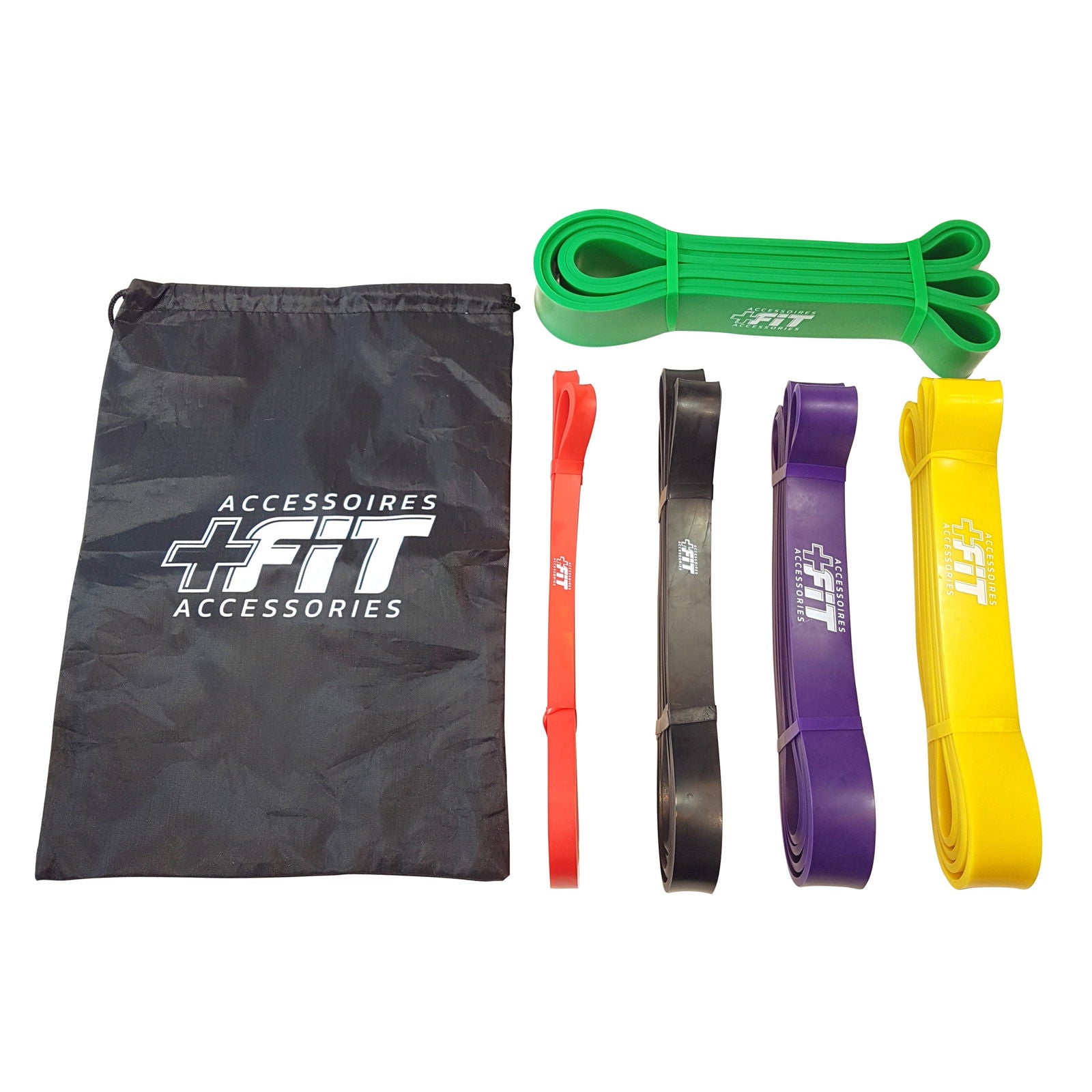 LOOP RESISTANCE BANDS SET OF 5 (41") - Top Nutrition and Fitness