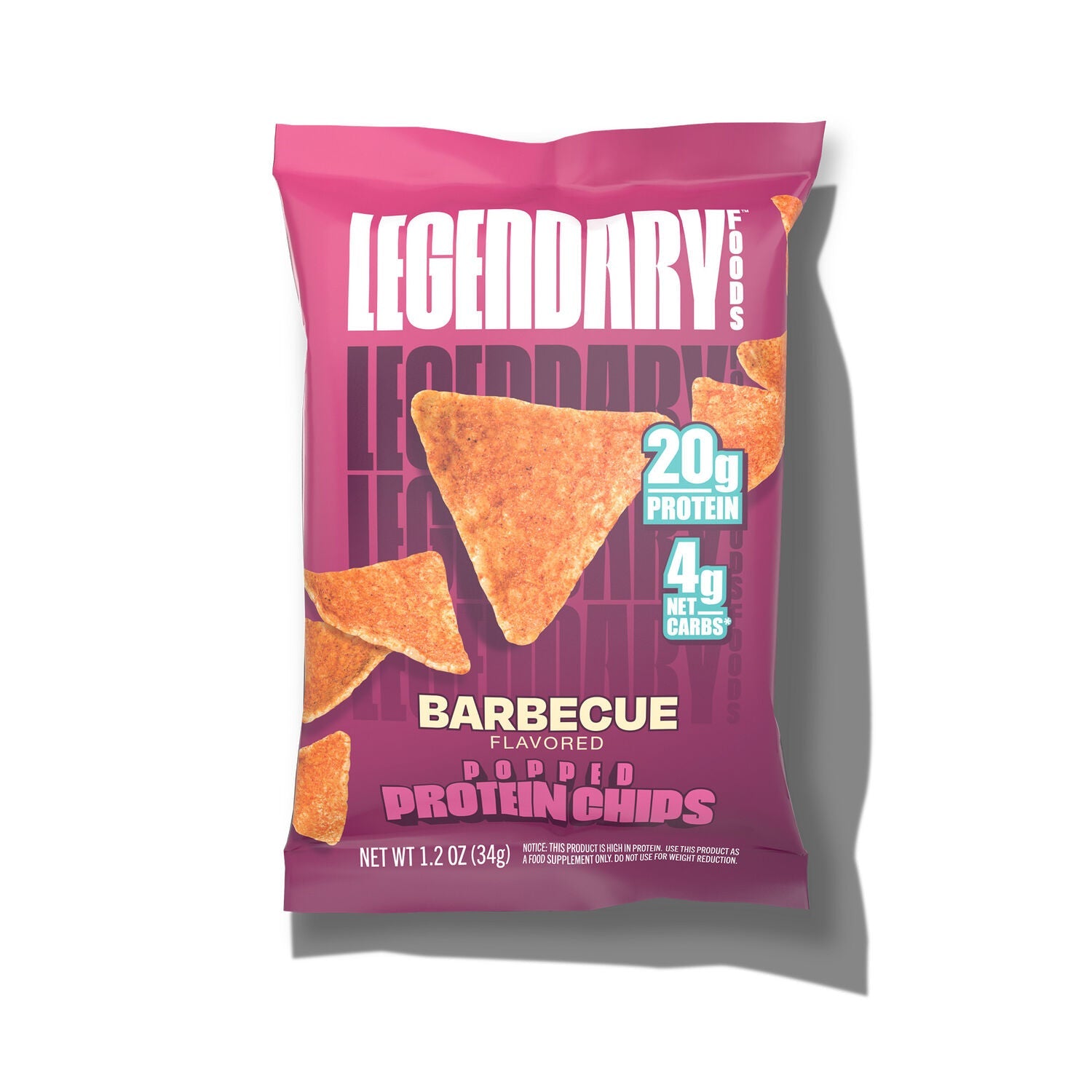 Legendary Foods Popped Protein Chips (1 bag) - Top Nutrition and Fitness
