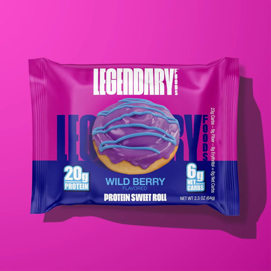 Legendary Foods Protein Sweet Roll (1 roll) — Wild Berry