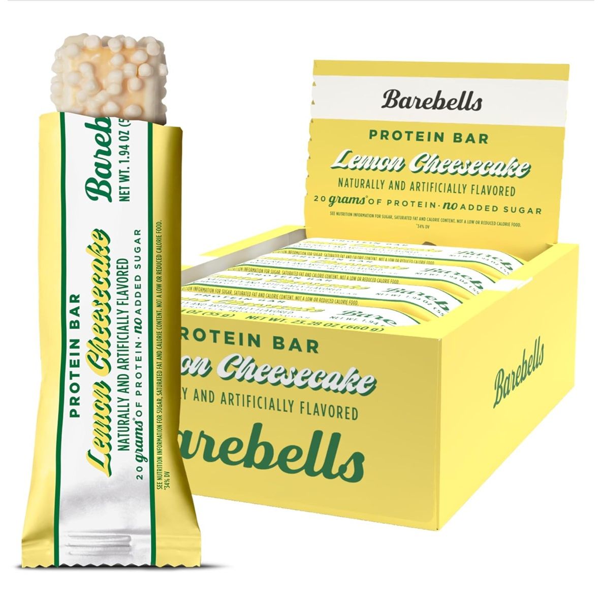 Barebells Protein Bar (Box of 12) Lemon