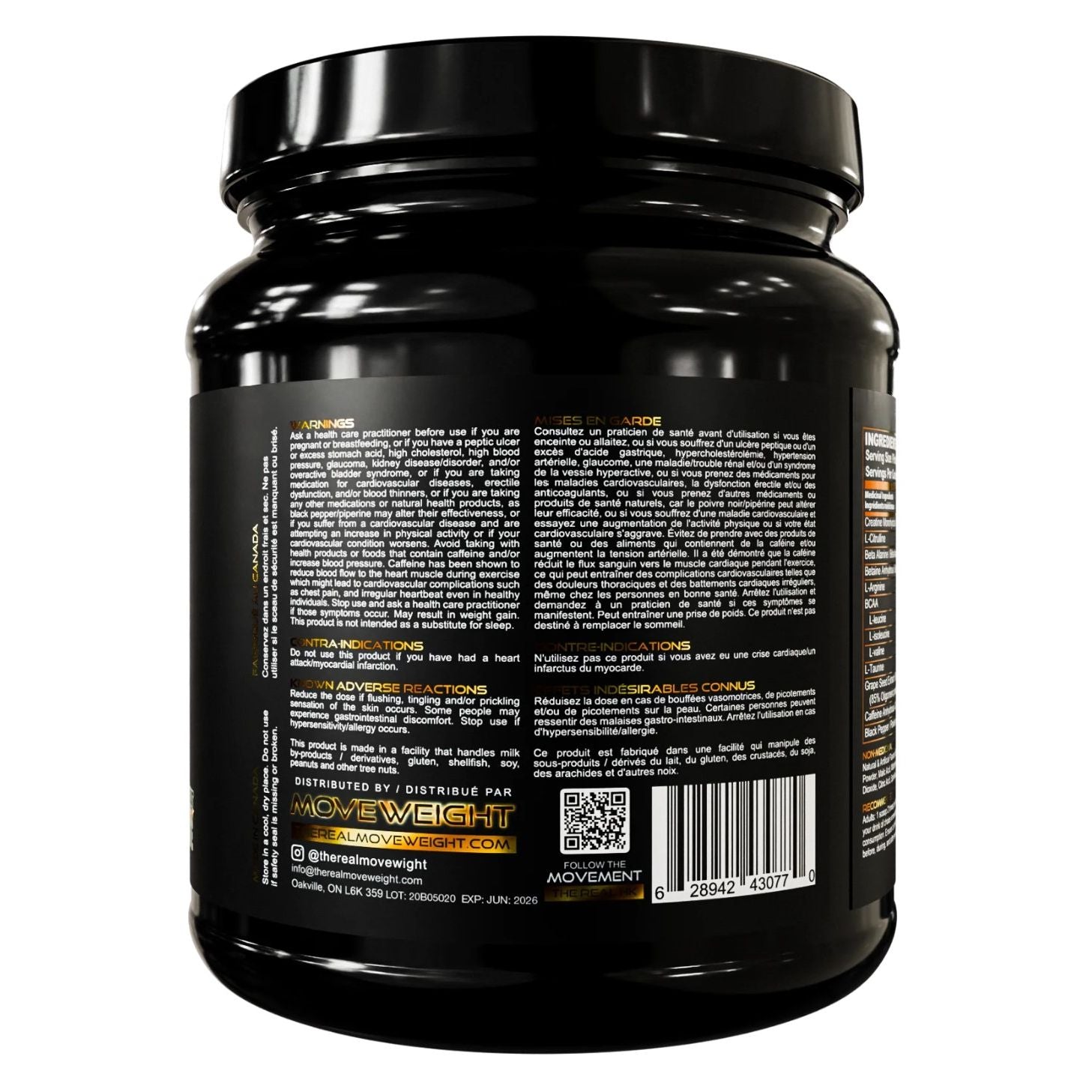 Moveweight Pre-Workout (30 servings) — image 4