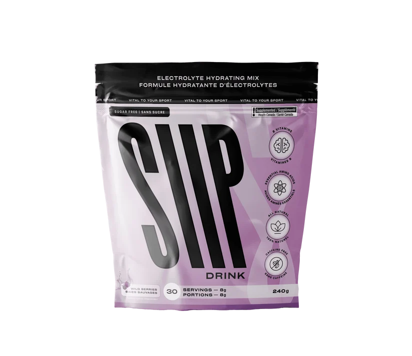 SIIP Electrolyte Hydration Drink with Aminos & BCAAs — Sugar-Free (30 servings)