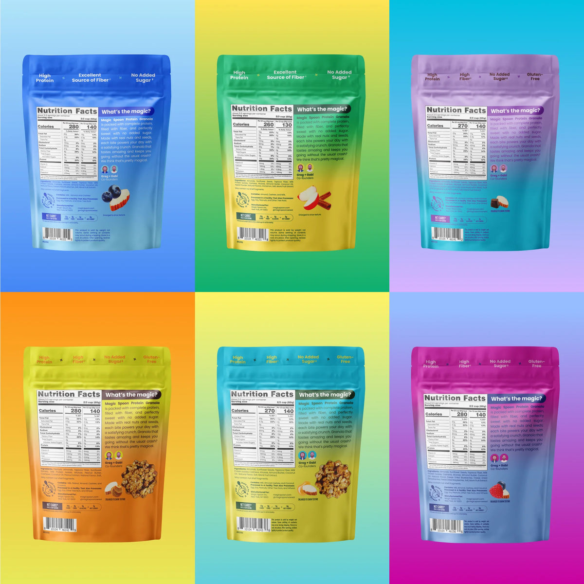 Magic Spoon GF KETO Protein Granola (1 bag of 3.5 servings)
