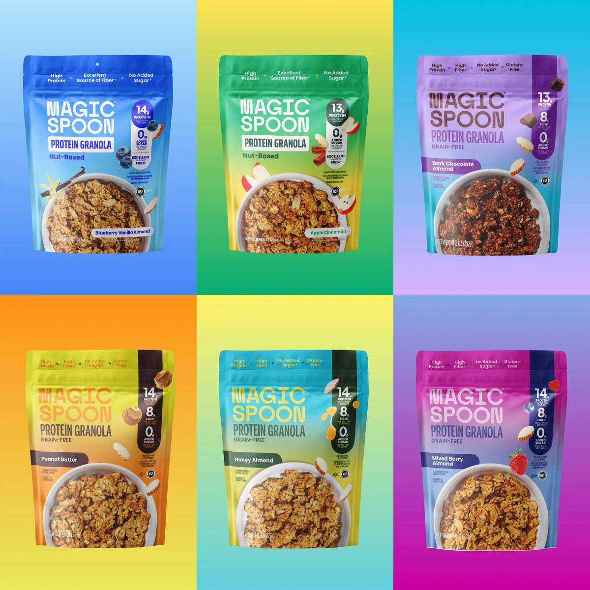Magic Spoon GF KETO Protein Granola (1 bag of 3.5 servings)
