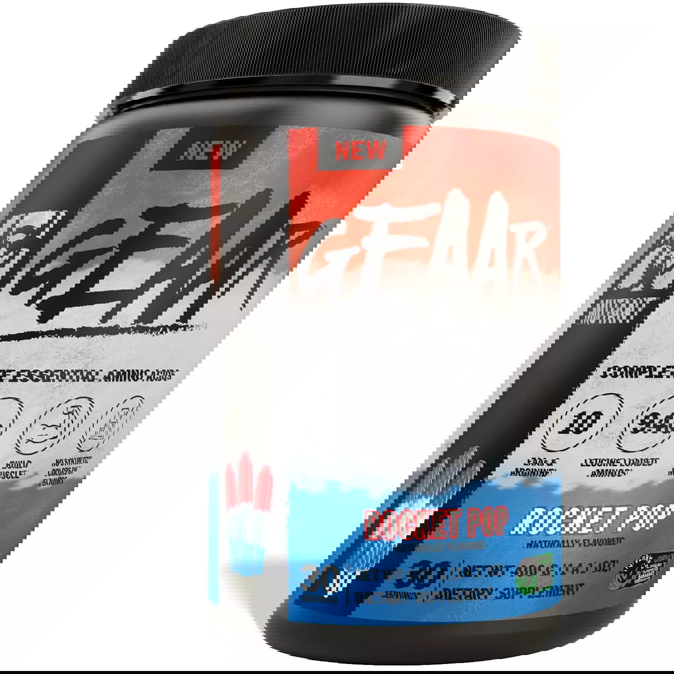 MUTANT GEAAR EAAs Complete Essential Amino Acids (30 servings) - Top Nutrition and Fitness