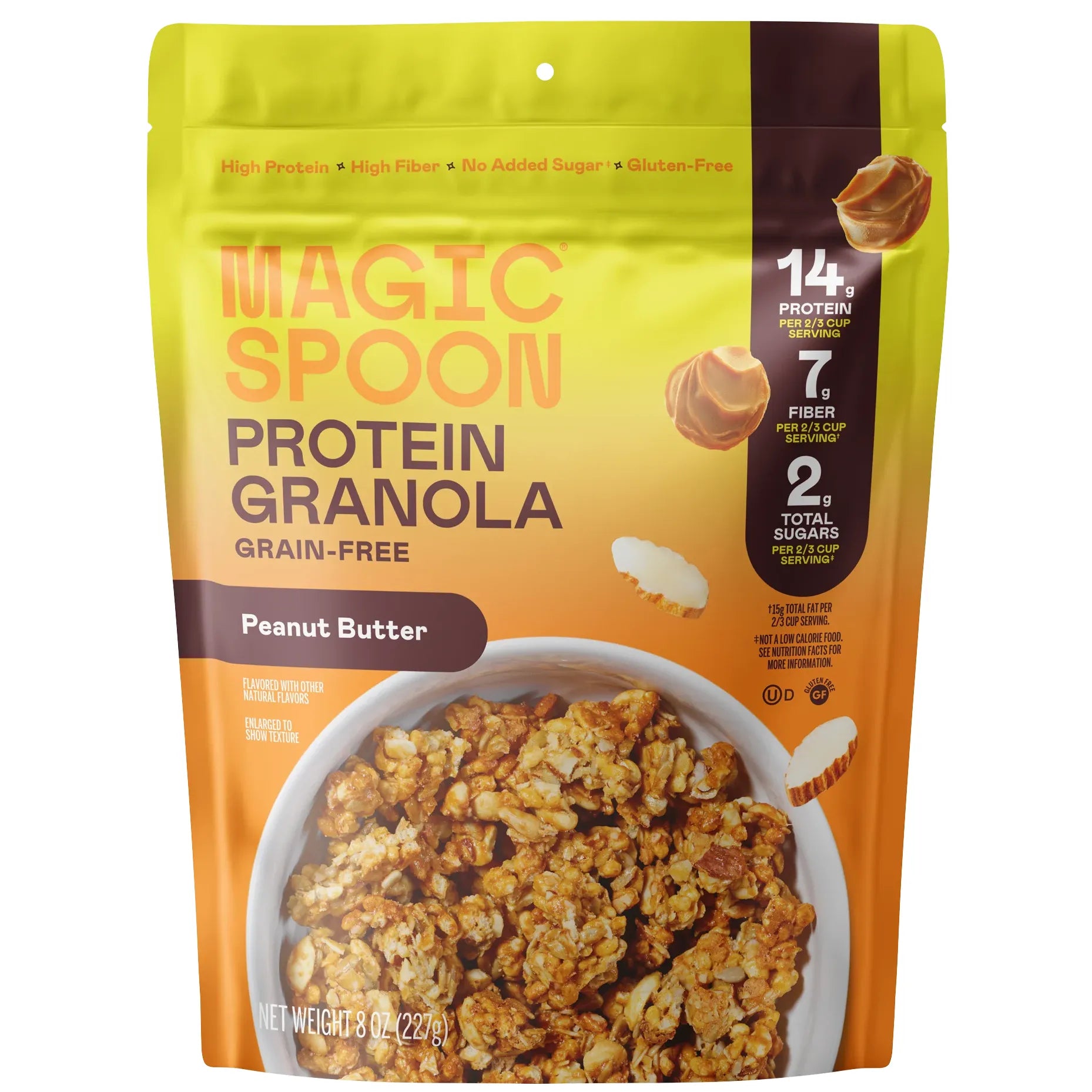 Magic Spoon GF KETO Protein Granola (1 bag of 3.5 servings) - Top Nutrition and Fitness