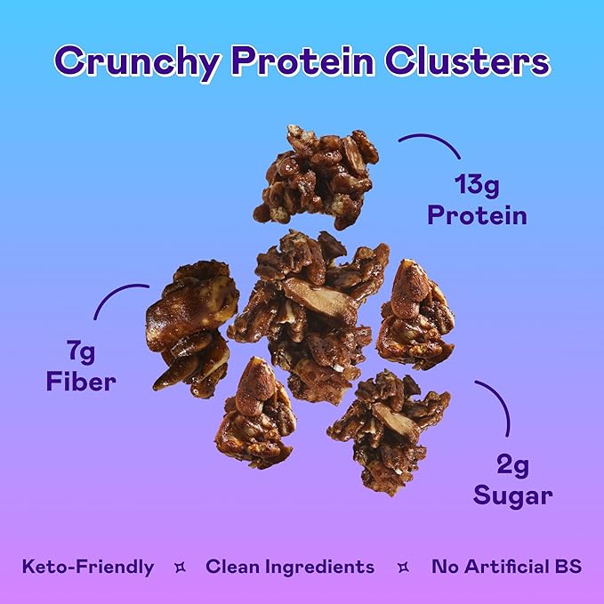 Magic Spoon GF KETO Protein Granola (1 bag of 3.5 servings) - Top Nutrition and Fitness