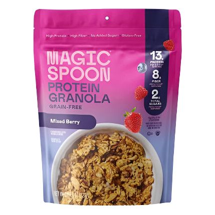 Magic Spoon GF KETO Protein Granola (1 bag of 3.5 servings) - Top Nutrition and Fitness