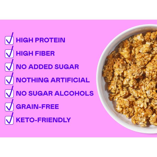 Magic Spoon GF KETO Protein Granola (1 bag of 3.5 servings) - Top Nutrition and Fitness