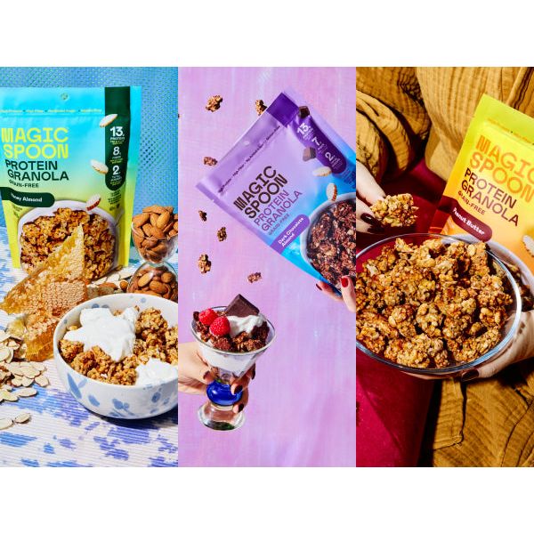 Magic Spoon GF KETO Protein Granola (1 bag of 3.5 servings) - Top Nutrition and Fitness