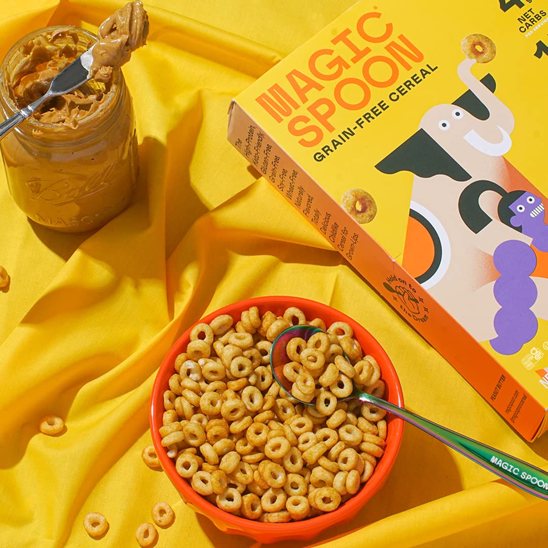 Magic Spoon Keto Protein Cereal (1 box) - Top Nutrition and Fitness Canada Birthday Cake-Frosted-Cinnamon Toast-Chocolate Chip Cookie-Cocoa