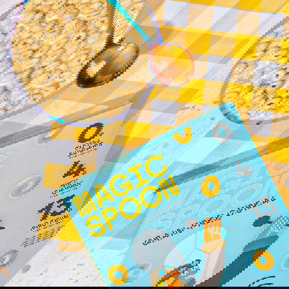 Magic Spoon Keto Protein Cereal (1 box) - Top Nutrition and Fitness Canada Birthday Cake-Frosted-Cinnamon Toast-Chocolate Chip Cookie-Cocoa