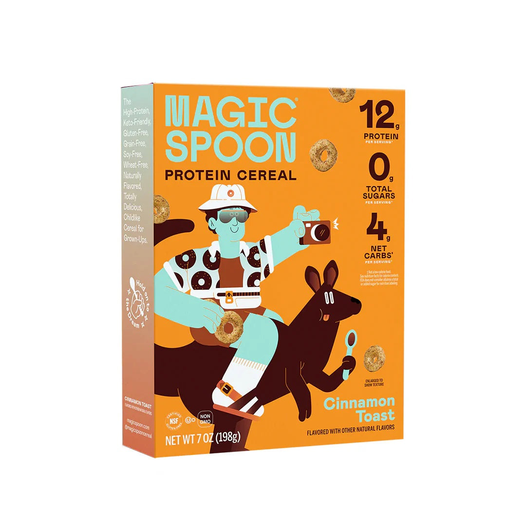 Magic Spoon Keto Protein Cereal (1 box) - Top Nutrition and Fitness